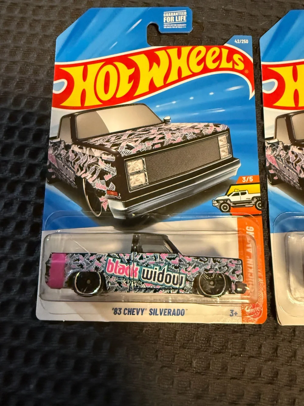 Hot Wheels Silverado and Cyclone Set